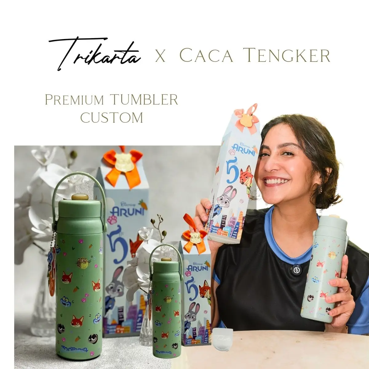 souvenir tumbler ulang tahun anak