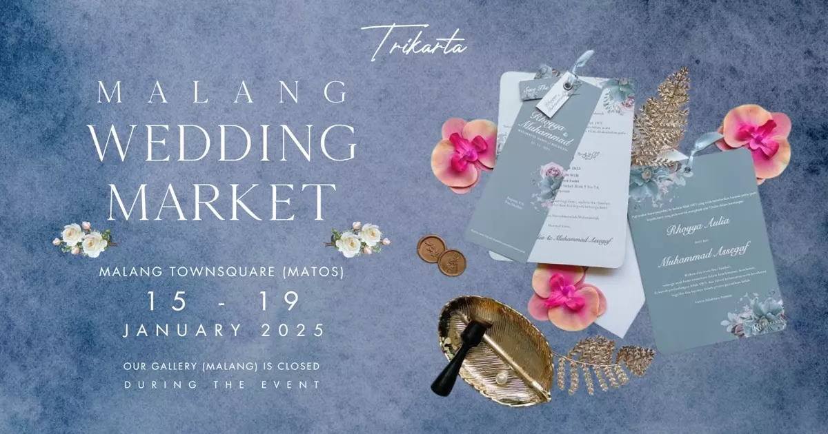 Wujudkan Pernikahan Impian Anda Bersama Trikarta di Malang Wedding Market 2025