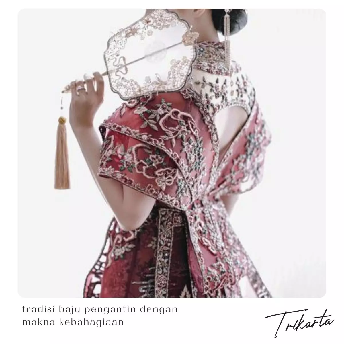 Tradisi Baju Pengantin Berwarna Merah dan Emas