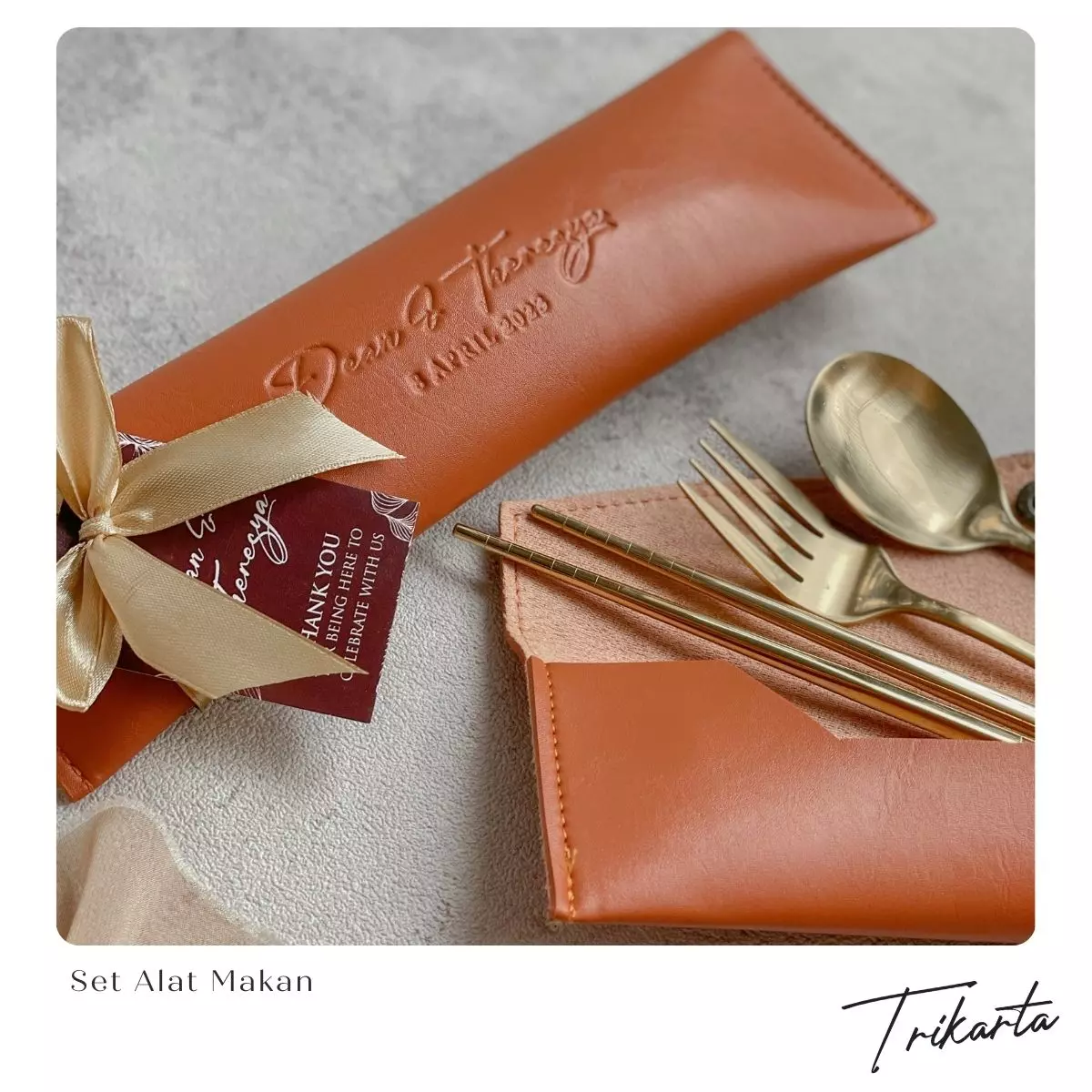 Set Peralatan Makan Ramah Lingkungan