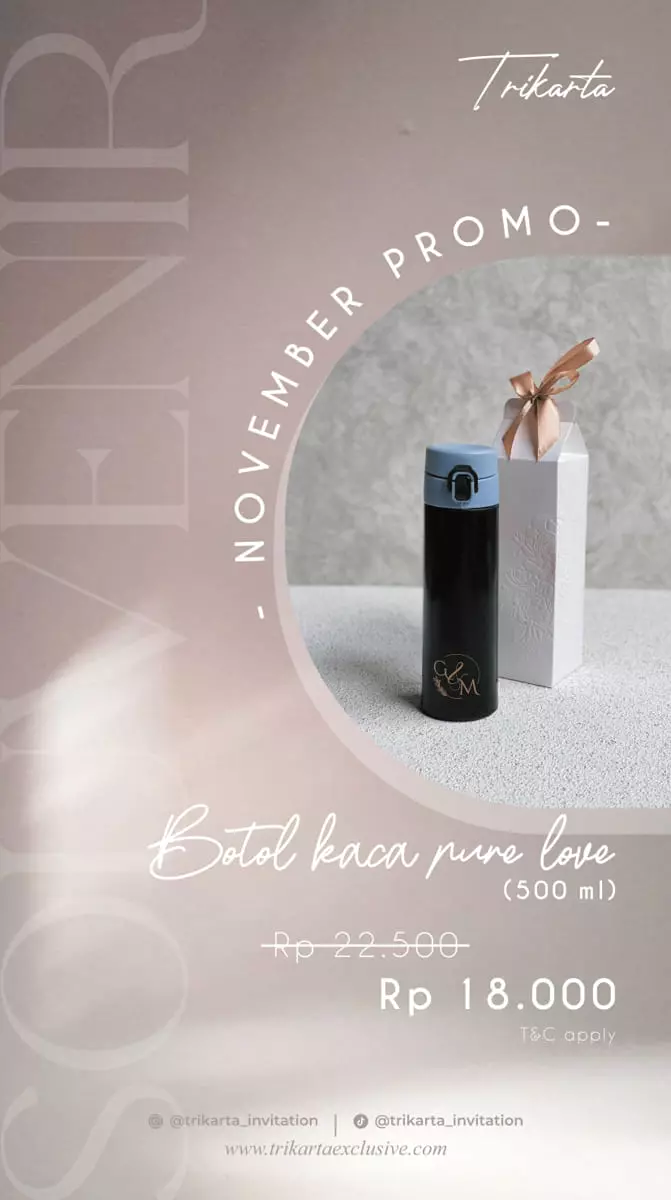 Promo Souvenir November 08045616496