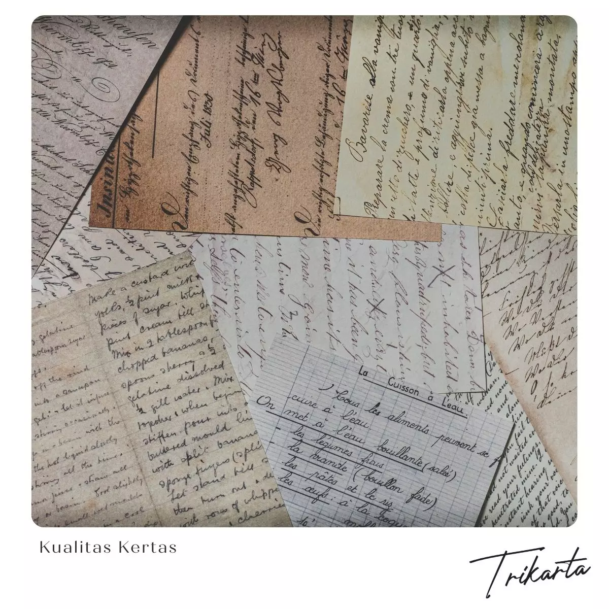 7. Mengabaikan Kualitas Kertas