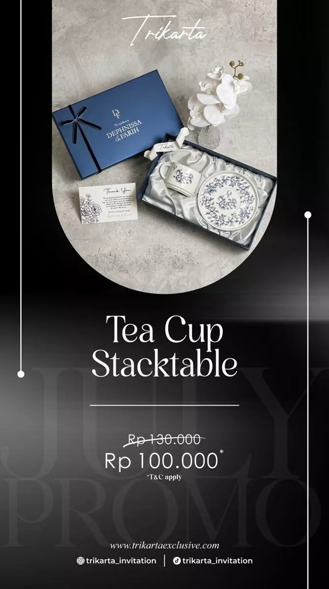 Tea Cup Stacktable