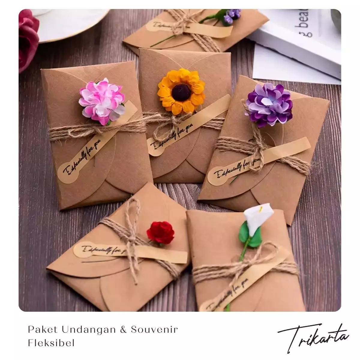 Paket Undangan & Souvenir Fleksibel dan Terjangkau