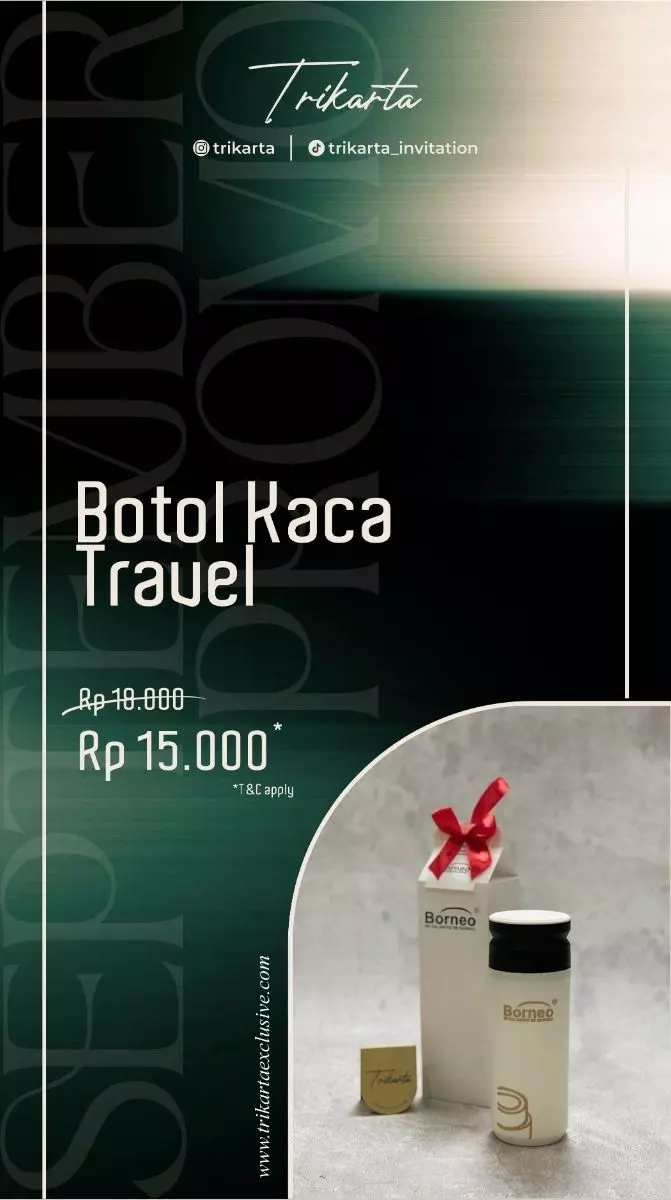 Gelas Kaca Travel