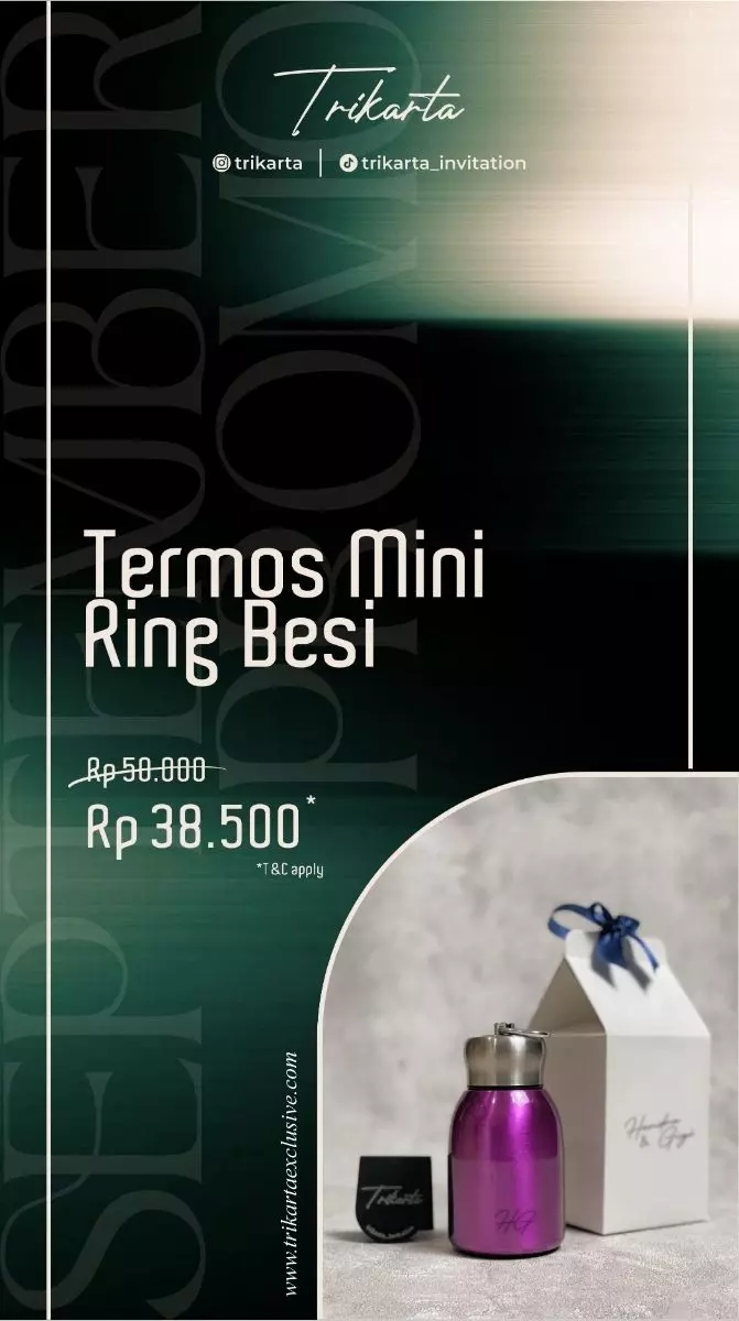 Termos Mini Ring Besi