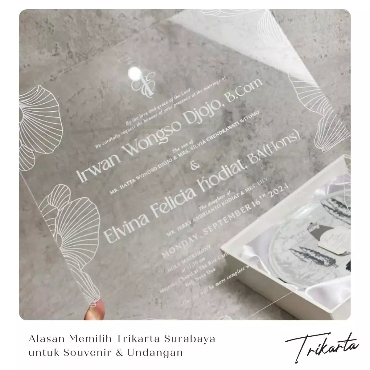Alasan Memilih Trikarta Surabaya untuk Souvenir & Undangan
