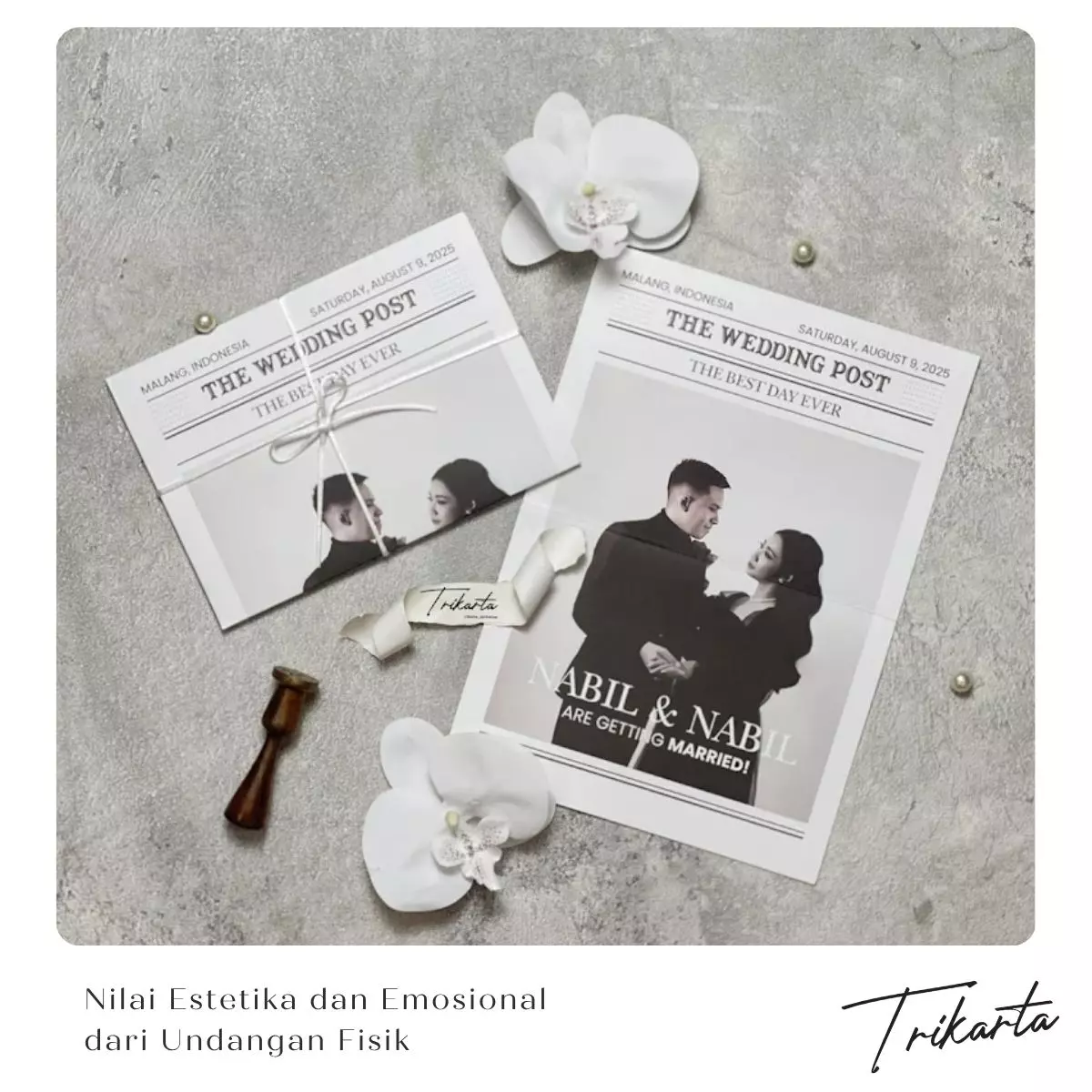 Nilai Estetika dan Emosional dari Undangan Fisik