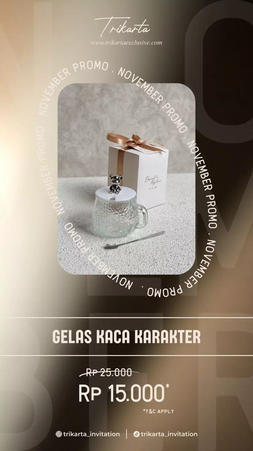 Gelas Kaca Karakter