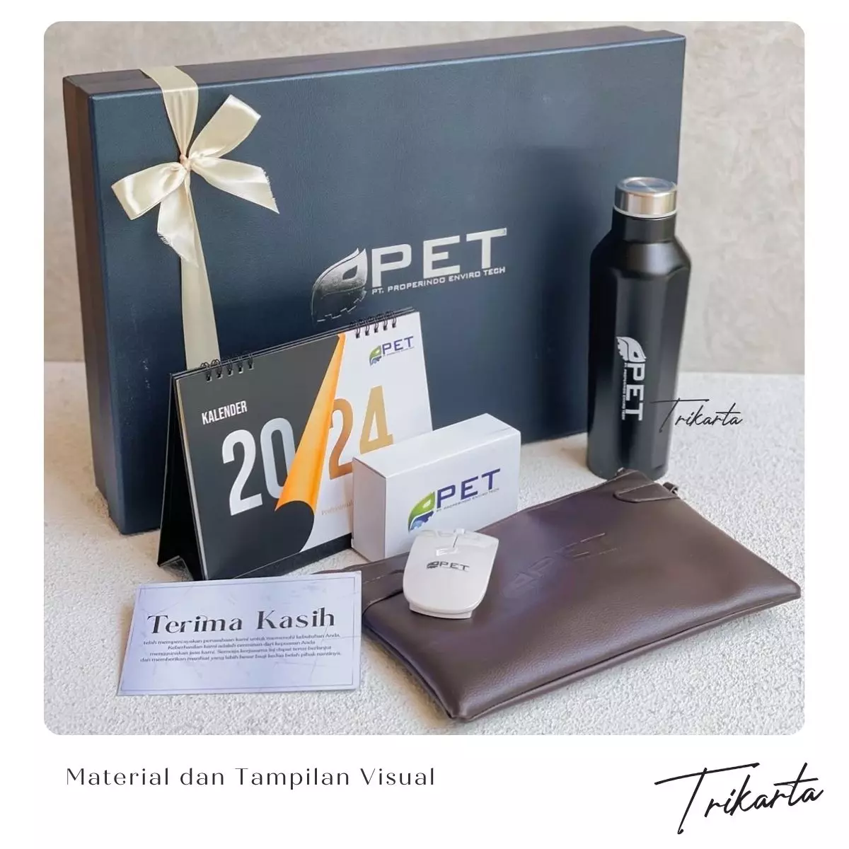Material dan Tampilan Visual