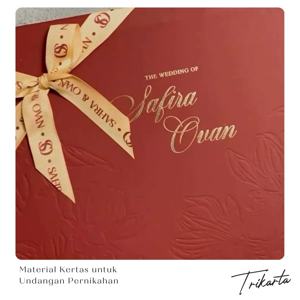 Pilihan Material Kertas untuk Undangan Pernikahan Custom