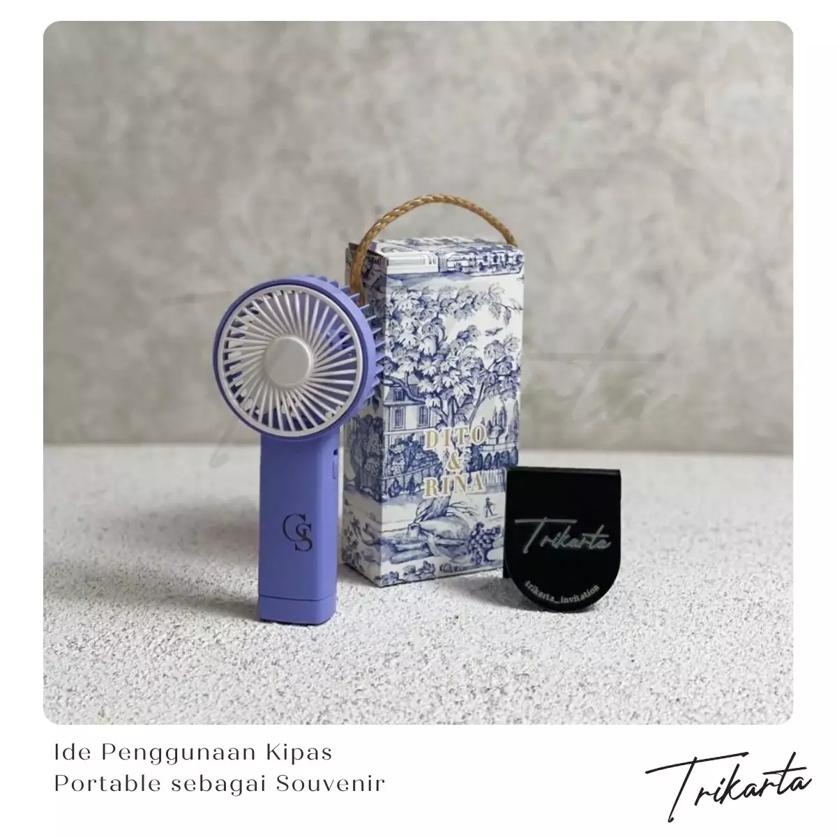 Ide Penggunaan Kipas Portable sebagai Souvenir