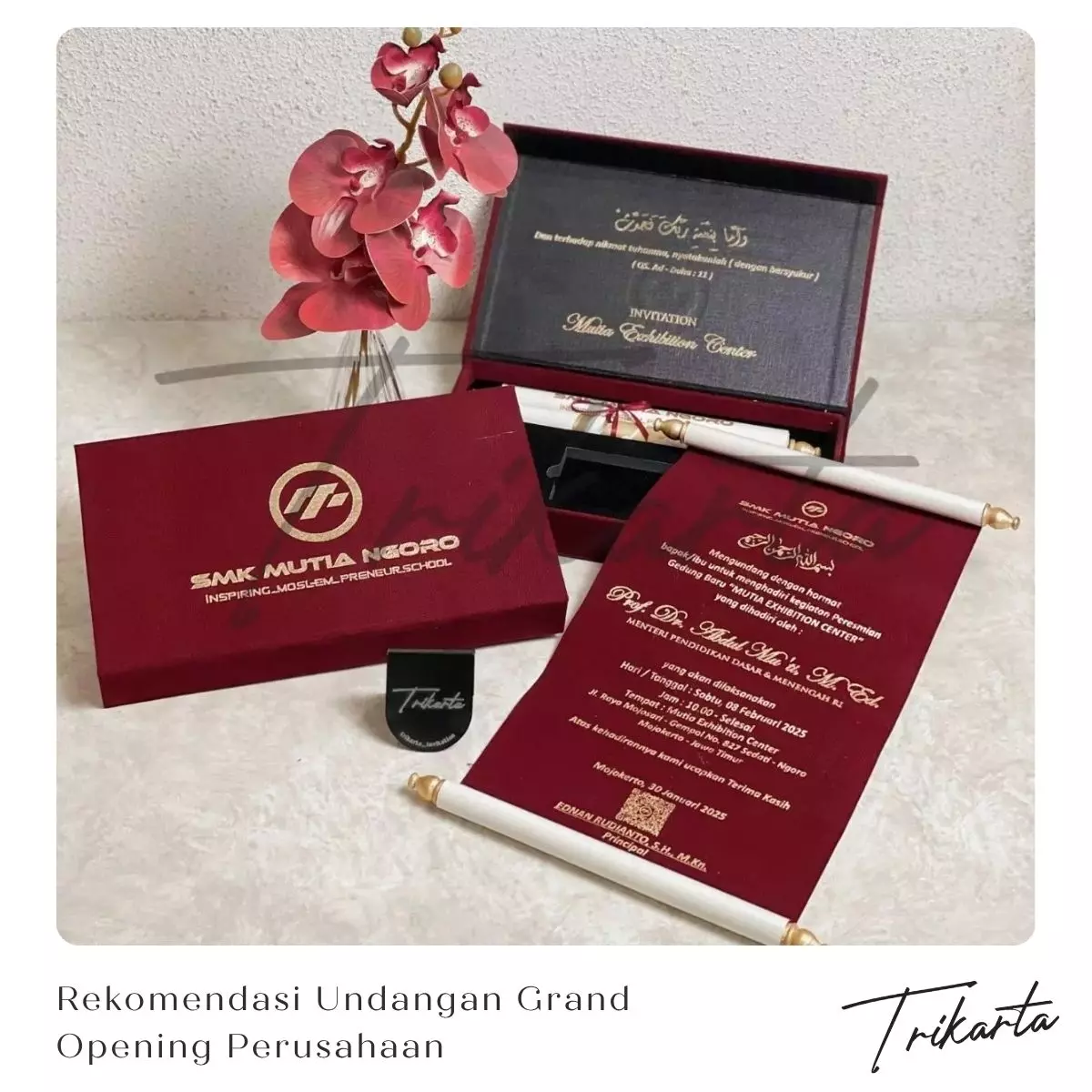 Rekomendasi Undangan untuk Acara Grand Opening Perusahaan dari Trikarta Malang