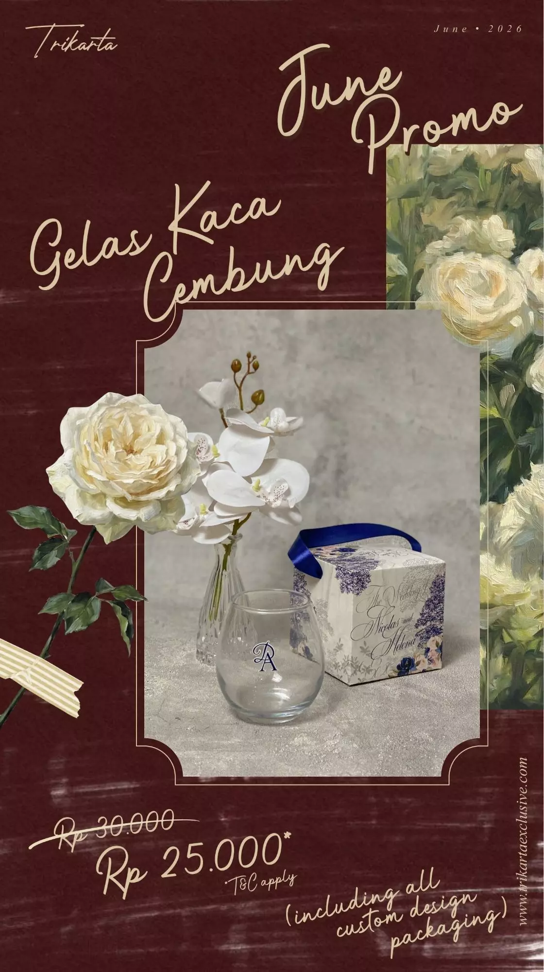 Gelas Kaca Cembung