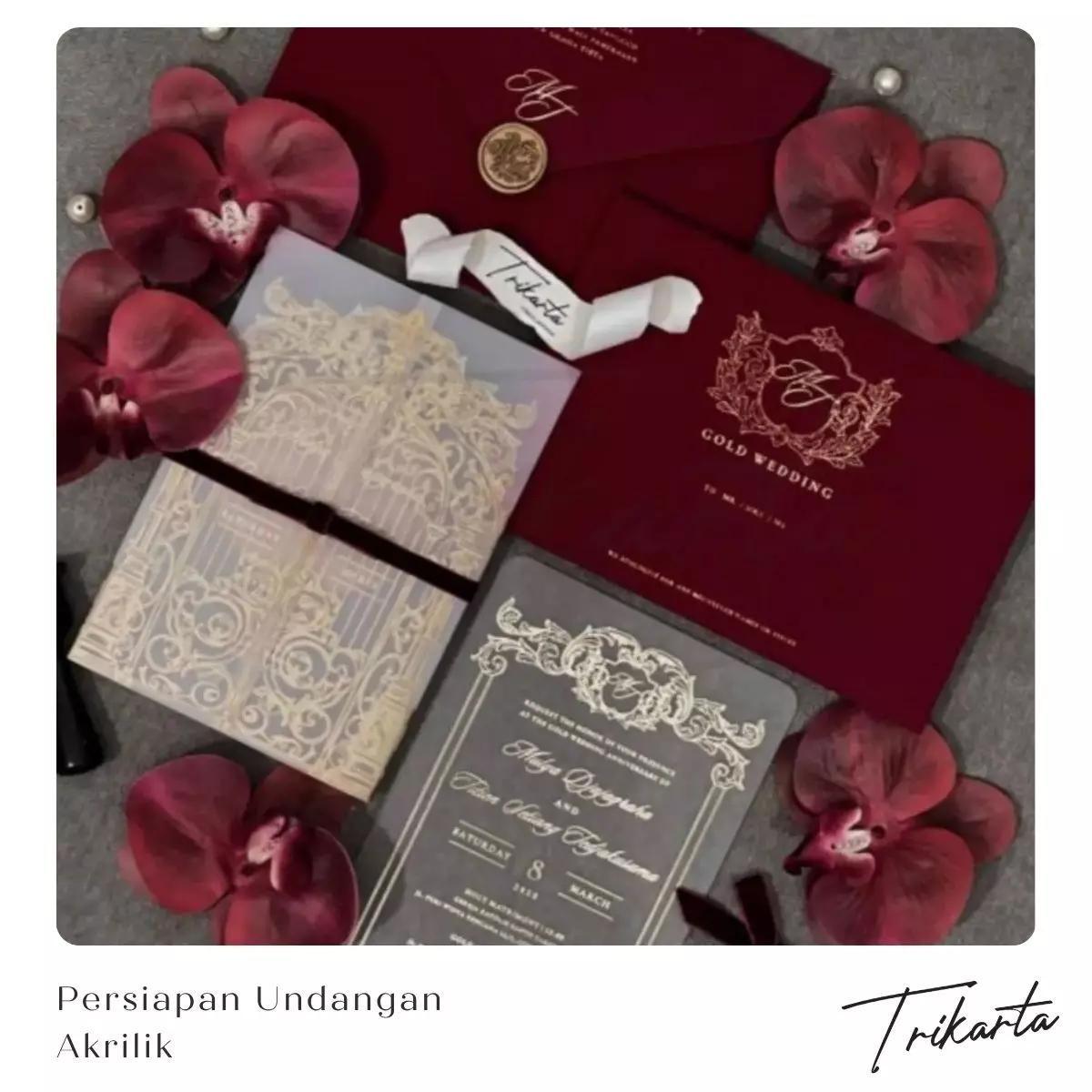 Hal yang Perlu Disiapkan Sebelum Order Undangan Akrilik