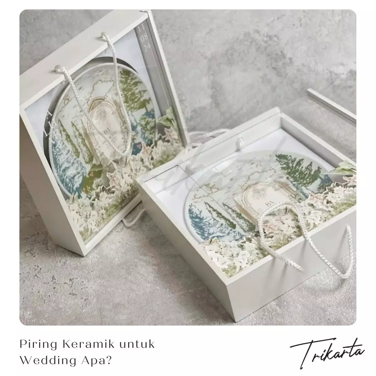 Souvenir Piring Keramik Cocok untuk Wedding Seperti Apa?