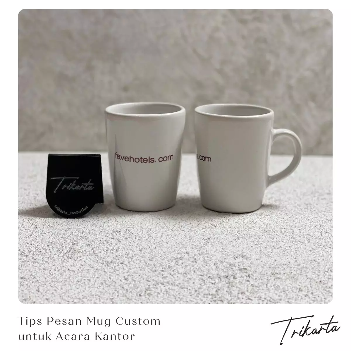 Tips Memesan Mug Custom untuk Seminar, Workshop, dan Gathering