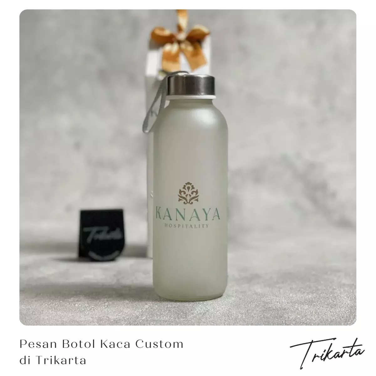 Pesan Souvenir Botol Kaca Custom di Trikarta Ngagel