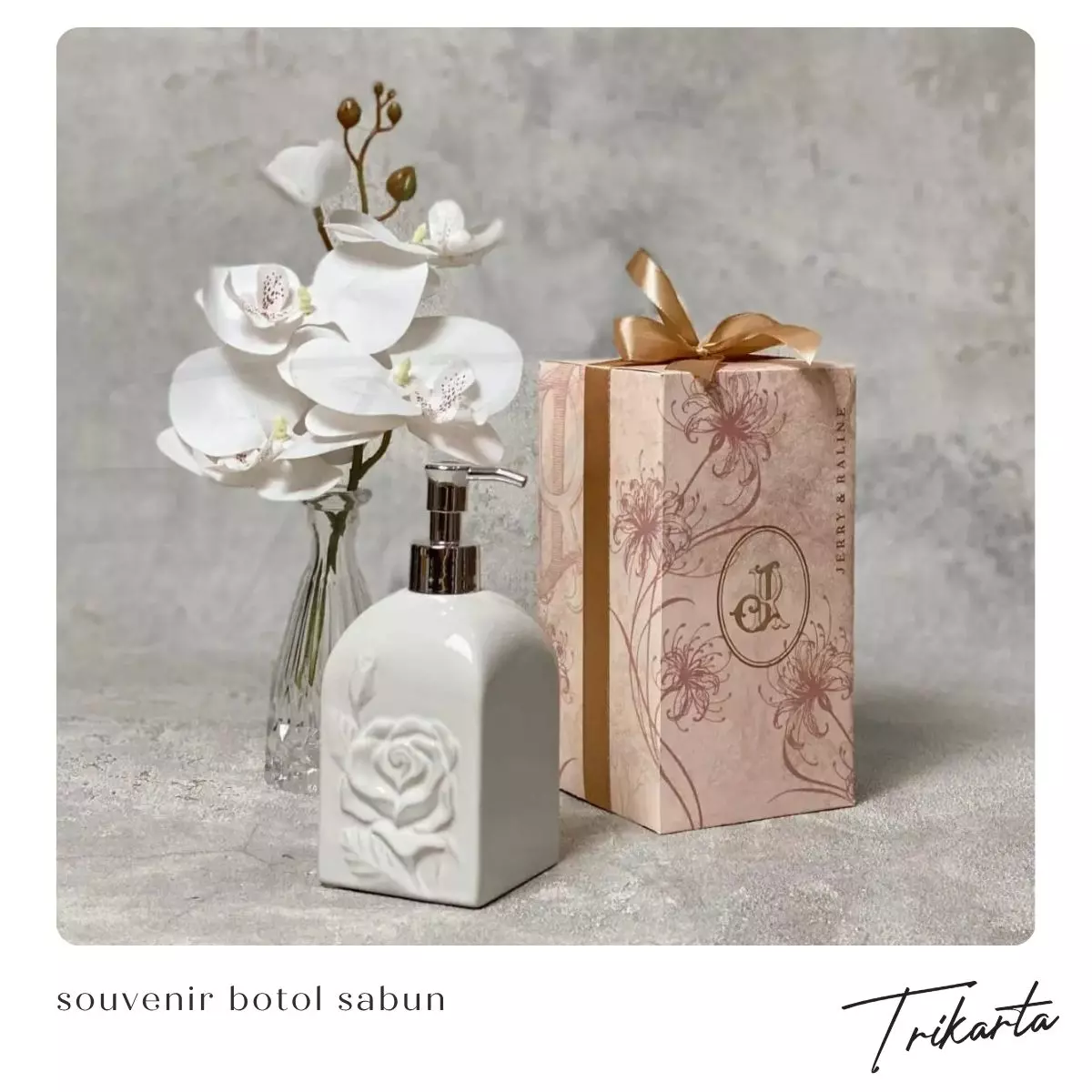 Souvenir Botol Sabun untuk Pernikahan dan Corporate Event