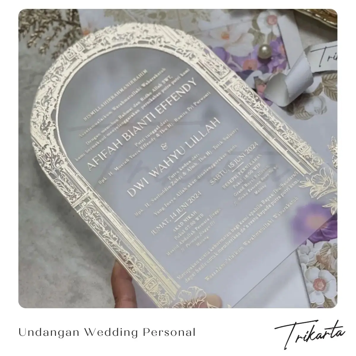 Buat Undangan Wedding Premium Lebih Personal dengan Desain Custom