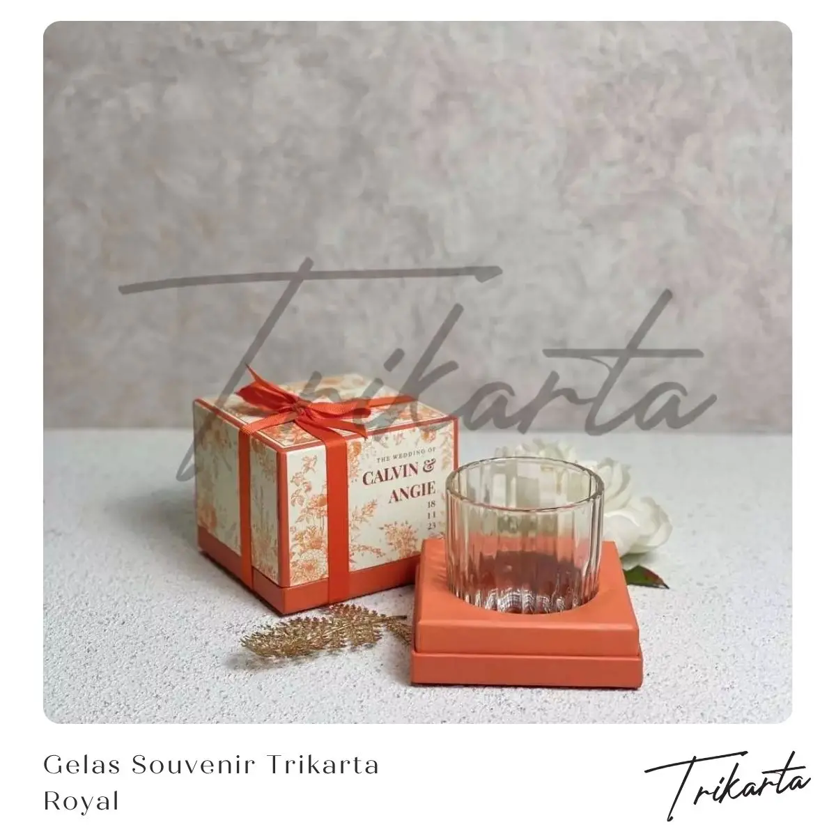 Pilih Gelas Souvenir Pernikahan di Trikarta Royal