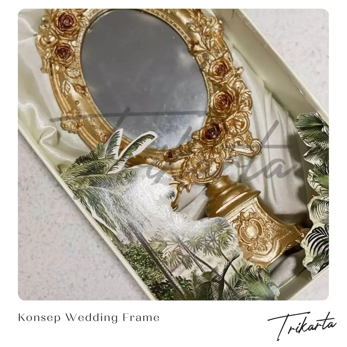 Souvenir Frame Kaca Cocok untuk Konsep Pernikahan Apa Saja?