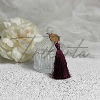 Crystal Diamond M Waxseal - Tali Tazel B Packing Paperbox Embos Putih