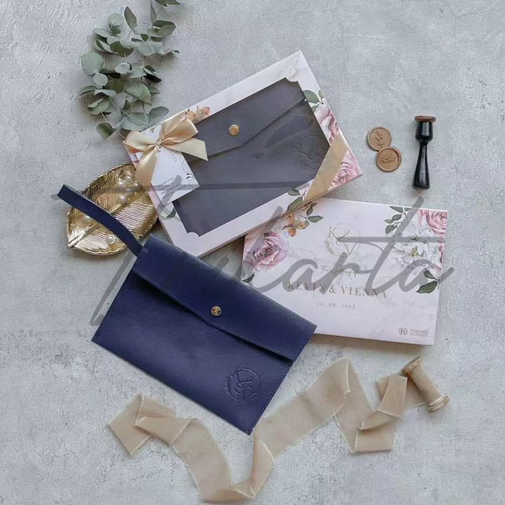 Pouch Dompet Leather