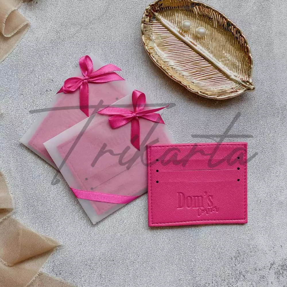 Card Holder Pink