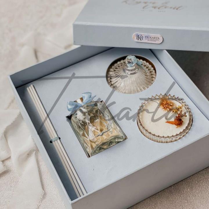 Aroma Therapy Crystal - Aroma Therapy Lilin Set