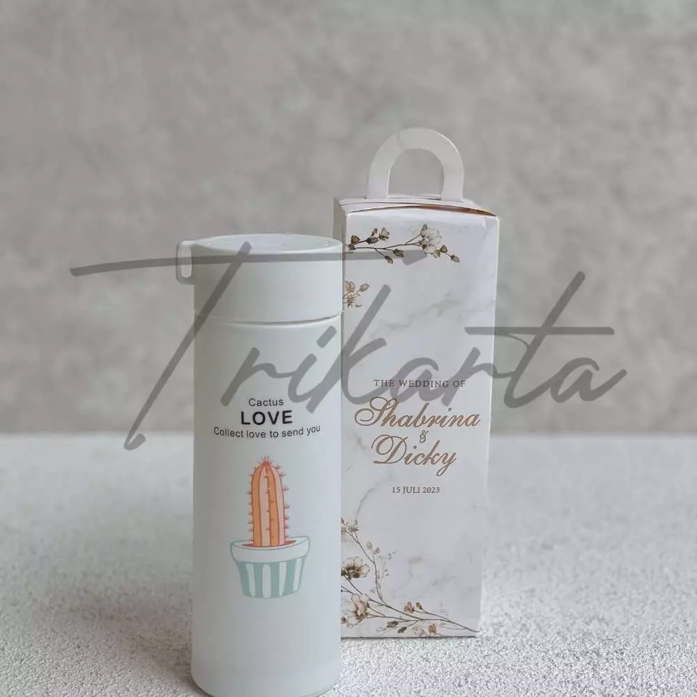 Botol Kaca Kaktus