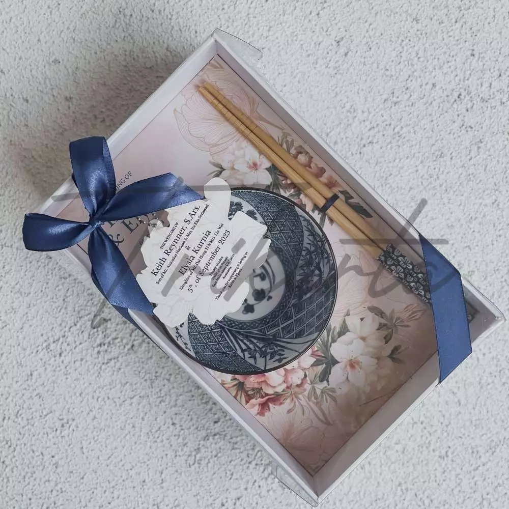 Mangkok Sumpit Motif