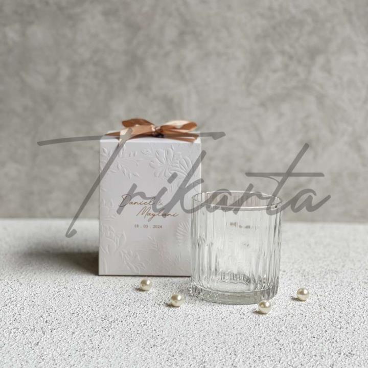 Gelas Kaca Picca Sablon