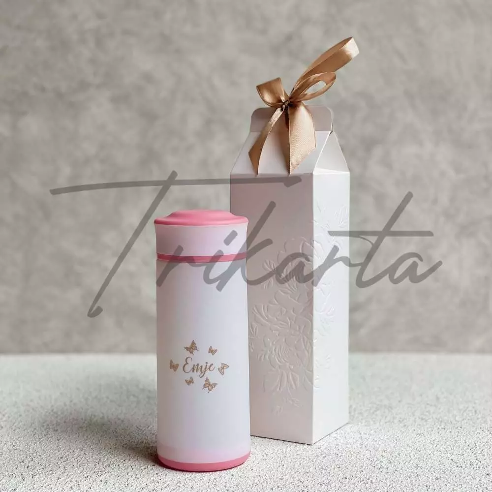 Botol Kaca Pure Love 350ml Sablon