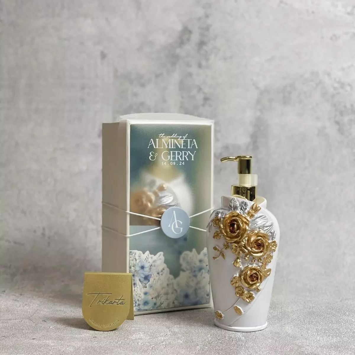 Souvenir Botol Handsoap Gucci Hardbox