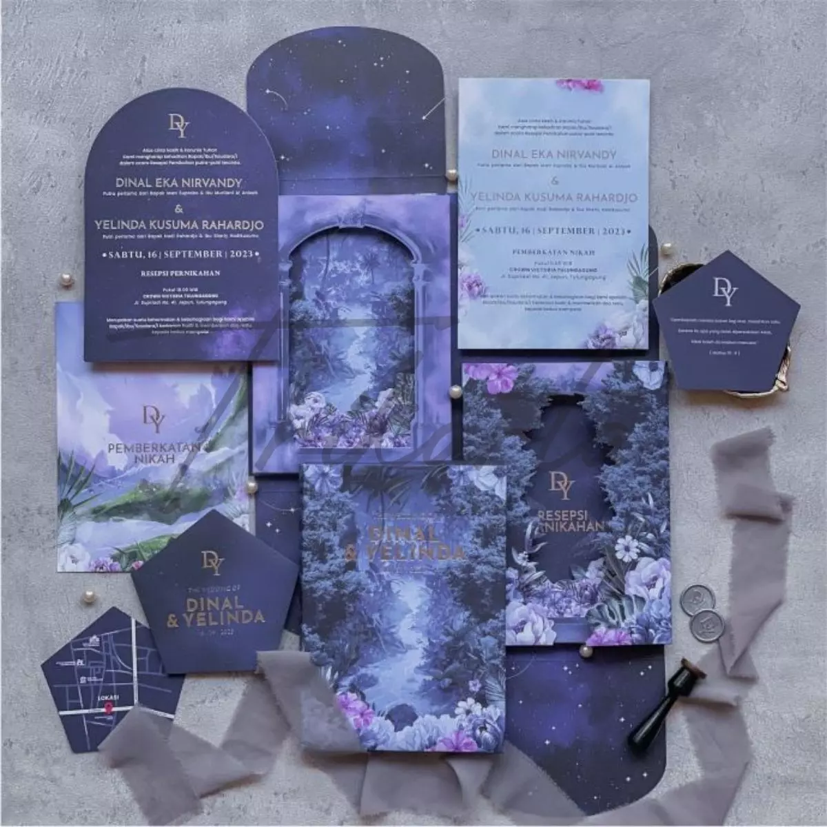 Undangan Pop Up DY
