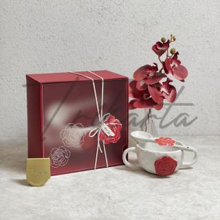Set Mangkok Red Rose
