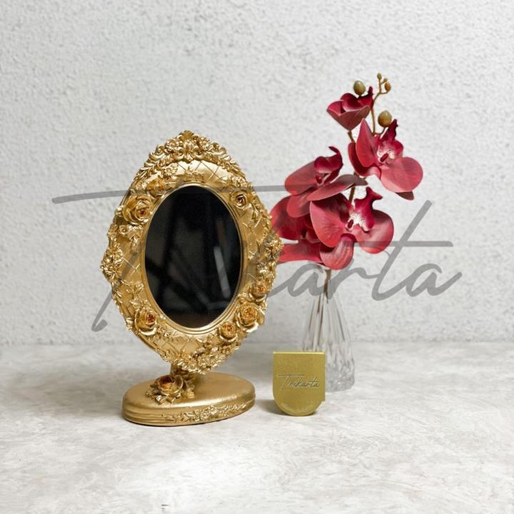 Frame Cermin Gold