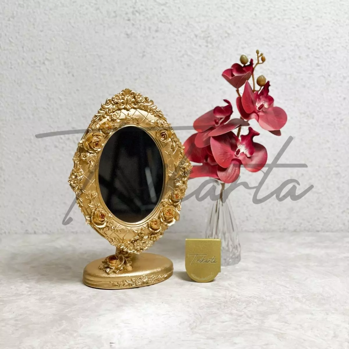Frame Cermin Gold