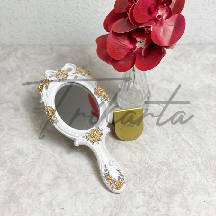 Frame Hand Mirror White