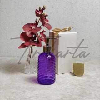 Botol Handsoap Kaca Ungu