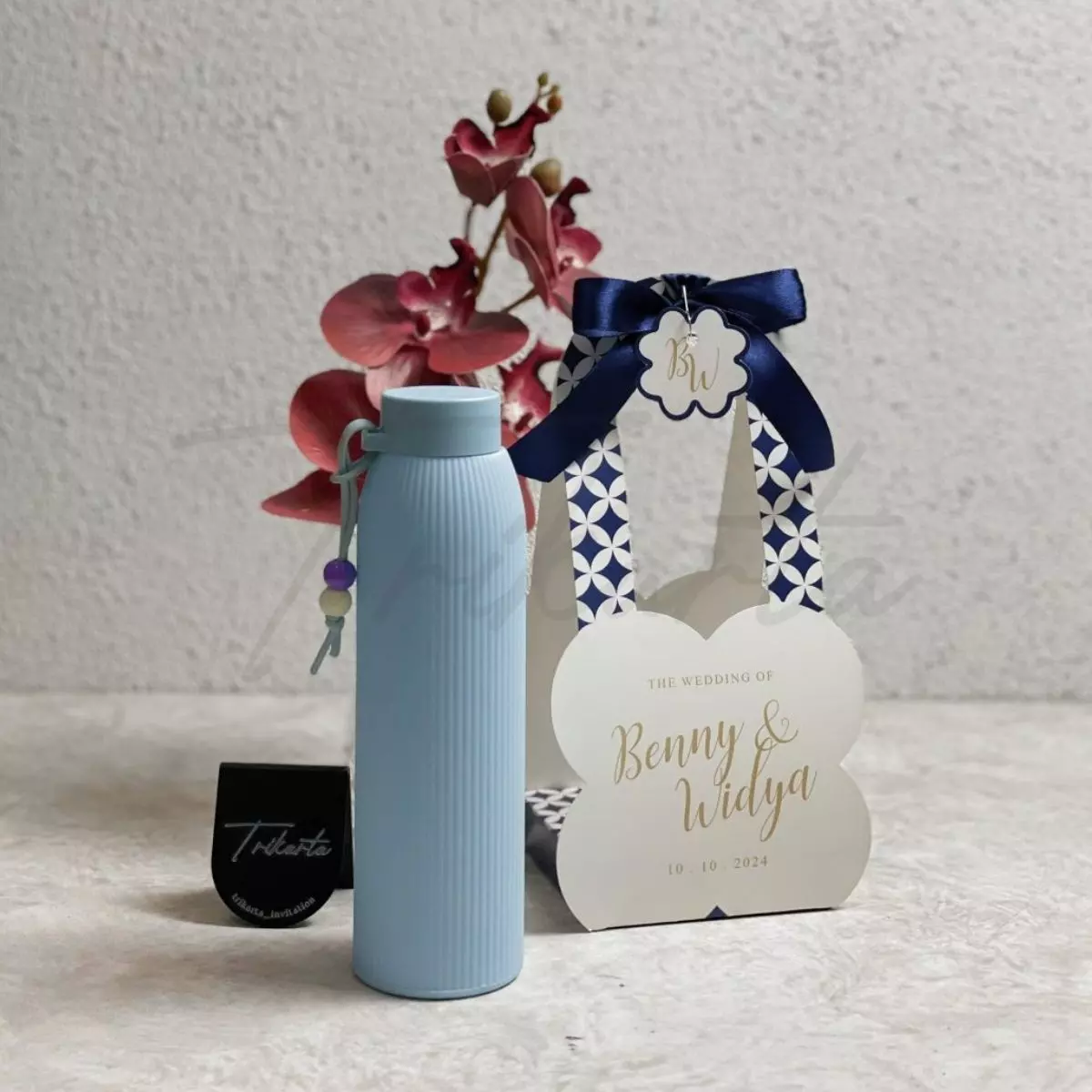 Botol Kaca Macaron Paperbox Tenteng Ombak