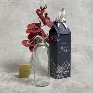 Botol Kaca Bening Paperbox Custom