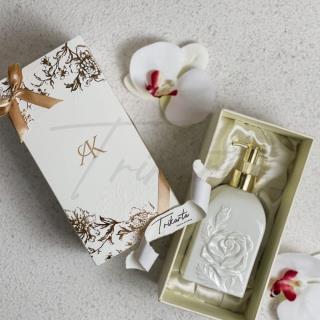 Handsoap Keramik Mawar Putih Hardbox