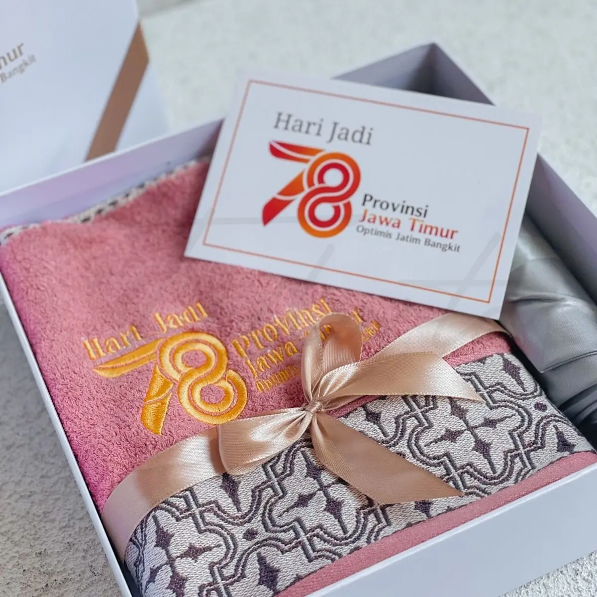 Handuk Set HUT Jatim